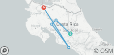  7 Days Beautiful Highlights of Costa Rica - 5 destinations 