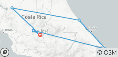  8 jours au nord et aux Caraïbes du Costa Rica - 6 destinations 