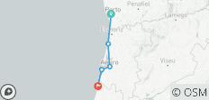  Von Porto nach Mira für Familien (6 Tage) - 5 Destinationen 