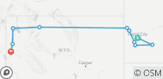  The Classic Lodges &amp; Parks of the West 10 Days - 10 destinations 