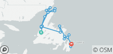  Newfoundland &amp; Labrador 13 Days - 27 destinations 