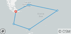  Falklandinseln, Südgeorgien &amp; Antarktis (Ocean Victory) - 7 Destinationen 