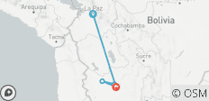  Bolivia Express: La Paz y Salar - 3 días/2 noches - 5 destinos 
