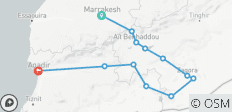  3-Day Private Desert Tour From Marrakech To Agadir - 12 destinations 