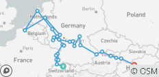  Joyas de Europa &amp; Romanticismo Rin y Mosela 2027 - 29 Días (from Zúrich to Budapest) - 48 destinos 