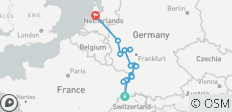  Rhine Highlights 2027 - 8 Days (including Strasbourg) - 14 destinations 