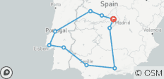  Asombrosa España y Portugal (Grupos pequeños) - 10 destinos 