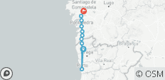  Der Portugiesische Weg nach Santiago (10 Tage) - 10 Destinationen 