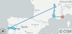  Ontdek de Douro &amp; Rhône rivieren met Nice 2027 - 18 Dagen (56 bestemmingen) - 28 bestemmingen 