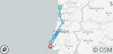  Atlantikstraße von Porto nach Lissabon (8 Tage) - 11 Destinationen 