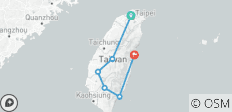  10 jours - Circuit panoramique de Taïwan en petit groupe (max. 16) |Taïwan Chine Package Adventure - 6 destinations 