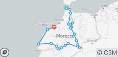  Circuit lune de miel au Maroc 12 jours au départ de Tanger - 22 destinations 