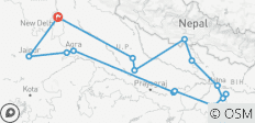  Triangle d\'or et pèlerinage bouddhiste par G Experiences - 16 destinations 