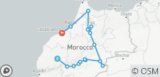  Aventure au Maroc depuis Marrakech : Désert du Sahara et villes impériales - 16 destinations 
