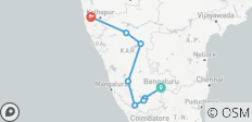 Wonderen van Karnataka met Goa Trails van G Experiences - 8 bestemmingen 
