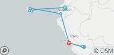  Galapagos Cruise and Machu Picchu Expedition in 11 Days - 14 destinations 
