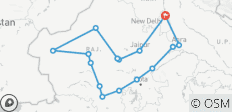  Rajasthan Forts &amp; Tiger Safari Trails von G Experiences - 17 Destinationen 