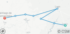  Camino - Sarria nach Santiago - 8 Destinationen 