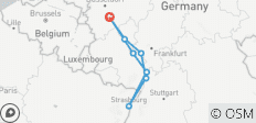 Rhein Fachwerk, Flammkuchen &amp; Flair 2027 - 8 Destinationen 