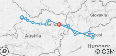  Donau Radreise - 15 Destinationen 