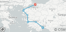  Forfait vacances de 9 jours en Turquie mythique - 8 destinations 