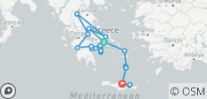 Ontdek Griekenland &amp; eilanden – 14 dagen - 24 bestemmingen 