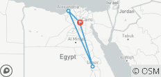  Triple Corona Egipto: El Cairo - Alejandría - Luxor (5 Días) - 5 destinos 