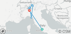  Lo mejor de Italia: Roma, Milán, Lagos, Cinque Terre y Alpes Suizos - 9 Días - 9 destinos 