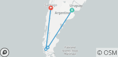  Handtekening: Argentinië, Chili en het hart van Patagonië National Geographic - 6 bestemmingen 