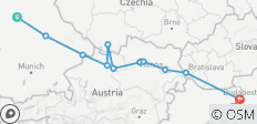  „Danube in Depth 2027“ – 10 Tage (von Nürnberg nach Budapest) - 14 Destinationen 