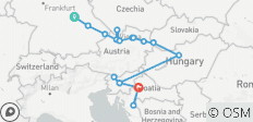  Danubio a fondo con Liubliana y Zagreb 2027 - 14 Días (18 destinations) - 18 destinos 