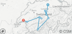  Icône Suisse 2027 - 13 jours (from Zurich to Lausanne) - 10 destinations 