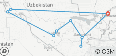  L\'Ouzbékistan - le cœur spirituel de l\'Asie centrale. - 10 destinations 
