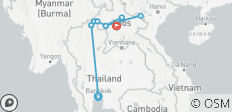  Thailand &amp; Laos (12 dagen) - 13 bestemmingen 