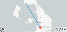 Santorini Ontsnappingservaring - 3 dagen - 3 bestemmingen 