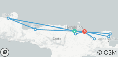  Viaje de exploración a Creta - 8 días - 12 destinos 