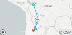 Bolivie Salt Flats &amp; Deserts - 4 jours - 9 destinations 