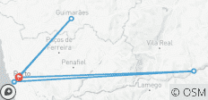  Merveilles du nord du Portugal - 7 jours - 5 destinations 
