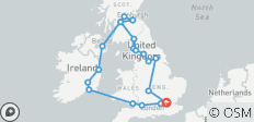  Britain and Ireland Delight (2026 Onwards, 10 Days) - 20 destinations 