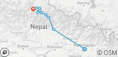  Circuito de los Annapurnas con el Lago Tilicho - 12 Días - 11 destinos 