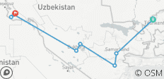  Klassieke privéreis door Oezbekistan (9 dagen) - 8 bestemmingen 