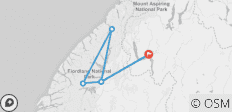  Milford en Fiordland Tochten Fietsen en Kajakken - 6 bestemmingen 