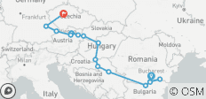  Europa Oriental y Balcanes al Descubierto y Joyas del Danubio con Praga 2027 - 19 Días - 17 destinos 