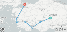  Tesoros de Turquía : Vacaciones con guía y circuito de 12 días - 9 destinos 