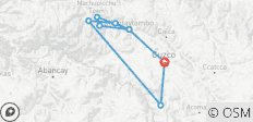  Ancascocha en Machu Picchu Trek - 4 dagen / 3 nachten - 9 bestemmingen 