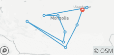 Mongolië - Kracht ligt in de uitgestrektheid (18 dagen) - 11 bestemmingen 