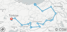  Eastern Turkey: Highlights - 23 destinations 