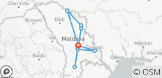  Moldawien - Reise ins unbekannte Land (8 Tage) - 9 Destinationen 