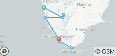  Betoverende routes door Kerala van G Experiences - 10 bestemmingen 