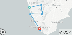  Kerala Panorama Trails von G Experiences - 9 Destinationen 
